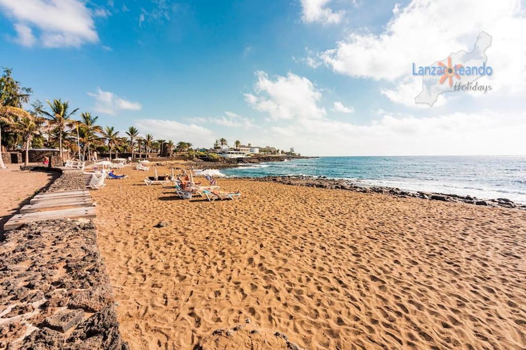Casa Patty, Piscinas Climatizadas, Primera Linea Costa Teguise Esterno foto