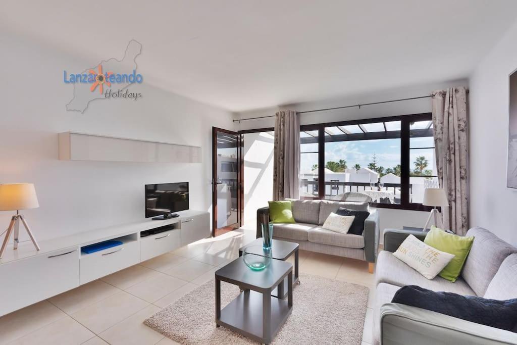 Casa Patty, Piscinas Climatizadas, Primera Linea Costa Teguise Esterno foto