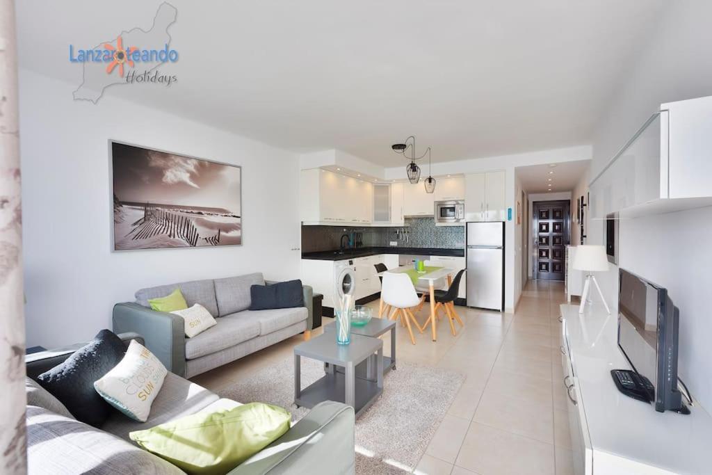 Casa Patty, Piscinas Climatizadas, Primera Linea Costa Teguise Esterno foto