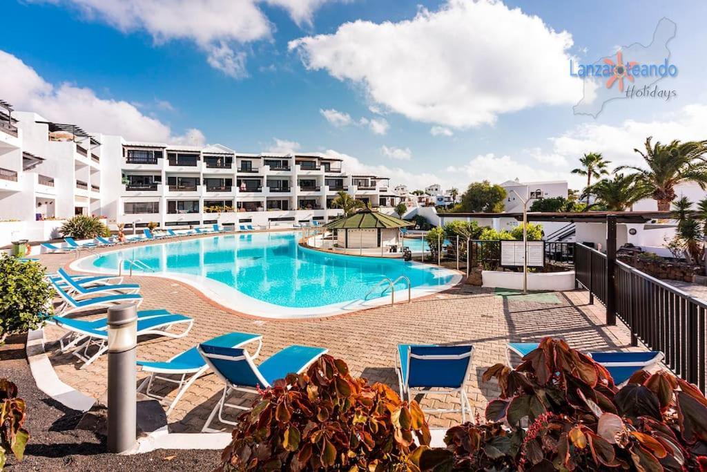 Casa Patty, Piscinas Climatizadas, Primera Linea Costa Teguise Esterno foto