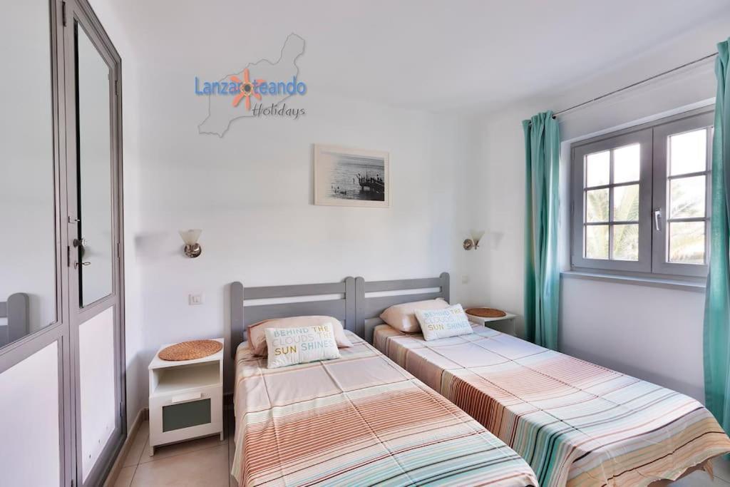 Casa Patty, Piscinas Climatizadas, Primera Linea Costa Teguise Esterno foto