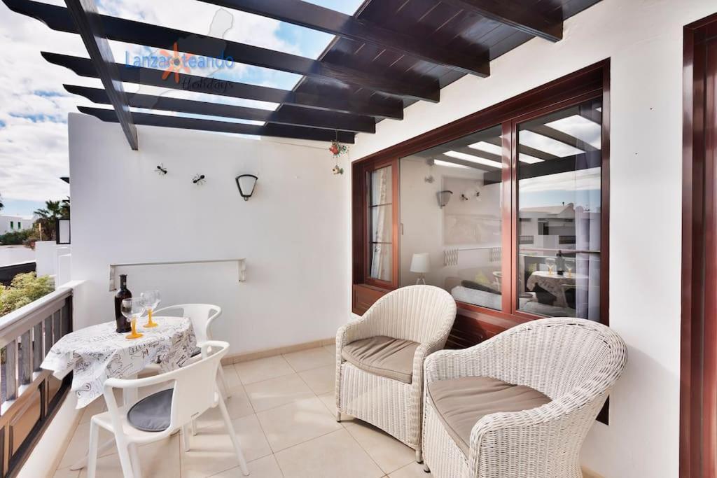 Casa Patty, Piscinas Climatizadas, Primera Linea Costa Teguise Esterno foto