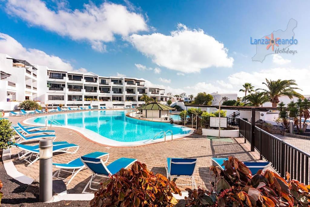 Casa Patty, Piscinas Climatizadas, Primera Linea Costa Teguise Esterno foto
